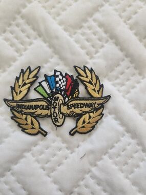 Indianapolis Speedway Embroidered Patch - Gold, Black, Multicolor